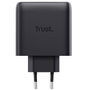 CARGADOR PARED/VIAJE 3xUSB-C + USB-A 65W MAXO NEGRO TRUST